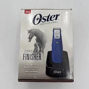 Oster Professional 78059-210 Cordless Finisher Trimmer Close Cutting Blue NIB A8 - Picture 1 of 5