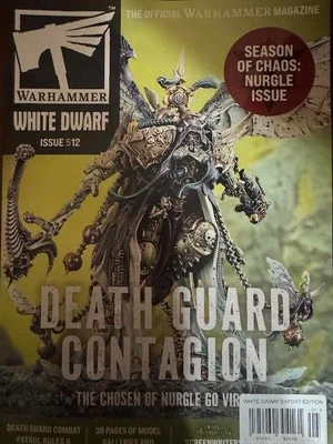 Warhammer White Dwarf. Issue 512. Death Guard Contagion. Season of Chaos. NEW!