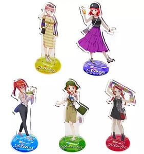The Quintessential Quintuplets ∽ Acrylic Stand Set 5 Types 3.1in Used - Picture 1 of 1