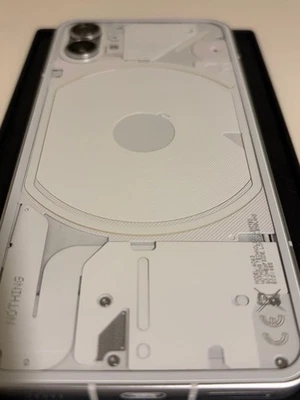 Nothing Phone 1 256GB White SIM free Battery Good Confirmed Operation a41 - Image 1 of 4