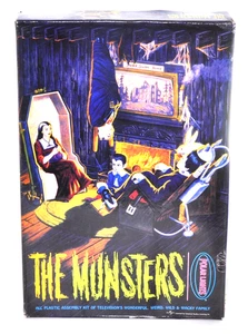 Munsters Living Room Model Aurora Reissue Polar Lights 1997 from Japan Rare New - Picture 1 of 19
