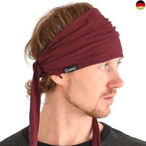 Stirnband Herren Bandana Kopftuch, Haarband Damen Wickeln Lange Dekorative - Bild 1 von 9