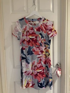 Joules Floral Tunic Dress Size 12 - Picture 1 of 5