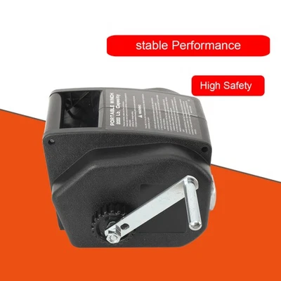 Boot Elektrische Seilwinde Tragbare Funk Fernbedienung Trailer Seilwinde DC 12V - Bild 1 von 4