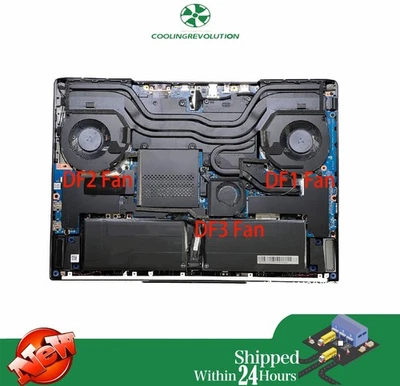 Laptop CPU GPU Cooling Fan for XMG NEO 16 - Image 1 of 3