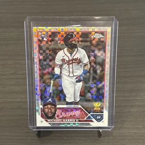 2023 Topps Chrome Michael Harris II X-Fractor RC Atlanta Braves Rookie #79 - Foto 1 di 2