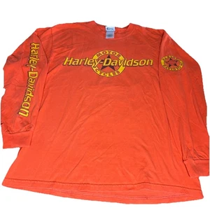 Vintage Y2K Harley-Davidson Long Sleeve Youngstown, OH Ohio 2012 Men's Medium - Picture 1 of 11