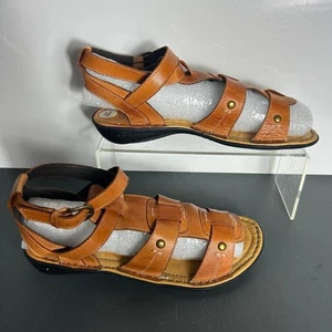 PIKOLINOS - Women’s Sandal - Tan Leather - Size 7 / 41 - Picture 1 of 22