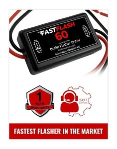 FastFlash 60 Brake Flasher Module Tail LED Flash Light Controller for Car Trucks - Imagen 1 de 10