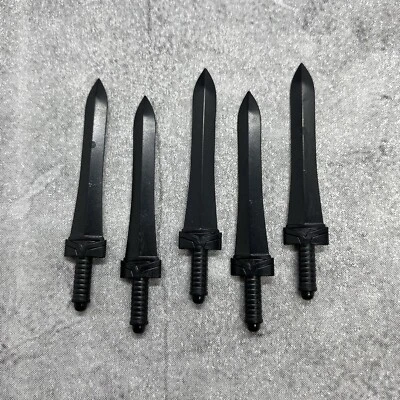 Paquete de 5 bloques negros de espada paladín Azeroth accesorios para minifiguras B6f005 Foto 1 de 3