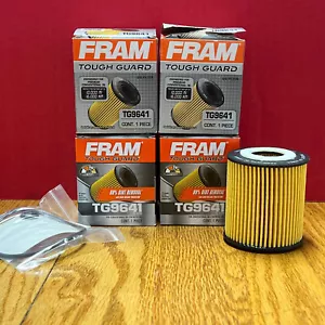(x4) Fram TG9641 Oil Filter Tough Guard Mazda 3 5 6 Ford Escort Mercury Mariner - Picture 1 of 8
