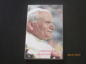John Paul 2 Speaks to Religious 1987 1988 libro 5 jk95 - Imagen 1 de 1