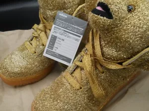 Adidas Jeremy Scott Oso Dorado Tenis Zapatos G96188 US7.5 ¡Nuevo Raro! - Imagen 1 de 23