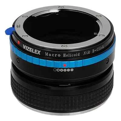 Fotodiox Objective Adapter Vizelex Helicoil Nikon G Lens for Nikon F Camera - Image 1 of 4