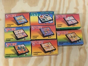 8 Brand New - Sport Magnetic Travel Game Ludo, Badminton, Equestrian, Hockey  - Picture 1 of 7