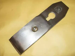 C F Johnson 2 1/8" Width Plane Iron & Cap - As Photo's. - Picture 1 of 2