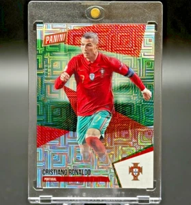Cristiano Ronaldo 2021 Panini The National Escher Squares #'d 09/10 Portugal - Picture 1 of 11