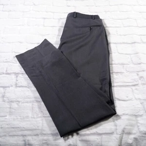Brooks Brothers Madison Fit Charcoal Gray Wool Flat Front Mens Dress Pants 35x32 - Picture 1 of 8