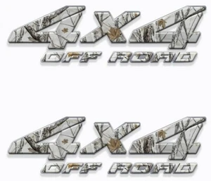 Camión todoterreno 4x4 calcomanías laterales Snowstorm camión camuflado gráficos laterales #KAUS - Imagen 1 de 1