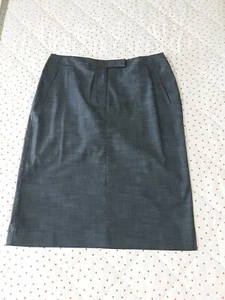 Charter Club #476 Women's Stretch Skirt Sz 8 NW out Tags Dark Gray - Picture 1 of 12