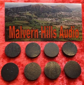 8 x 19 mm. x 3,8 mm. Durchmesser Sorbothane Scheiben/Füße verbessern die Klangwiedergabe - Bild 1 von 2