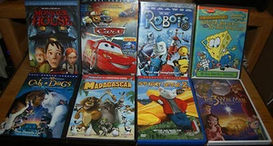 Madagascar, Cars, Spongebob, Ice Age Robots, Cats&Dogs, Monster House- Lot of 8 - Picture 1 of 3