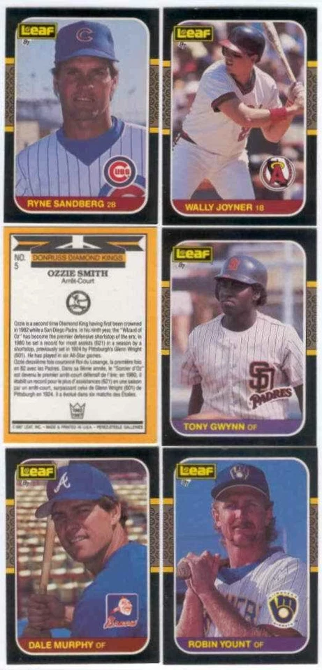 Wally Joyner #252 1987 Leaf/Donruss - Image 1 of 1