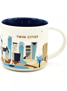Starbucks You Are Here Cup Mug Twin Cities Minneapolis St Paul Minnesota 14 oz - Picture 1 of 6