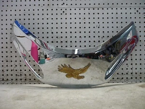 HONDA  GL1500 GL 1500 GOLDWING 1500 FRONT WINSHIELD GARNISH TRIM CHROME - Picture 1 of 24