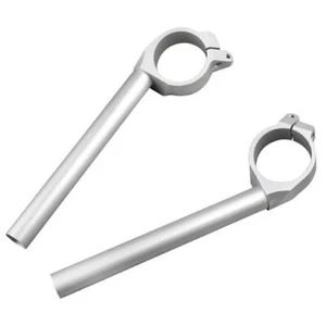 Vorn Silber Gabelrohr Klemme überschnappen Lenker für Yamaha YZF R6 2006-2010 07 - Picture 1 of 5