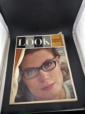LOOK Magazine February 1963 Princess Grace Martin Luther King Bob Cousy - Image 1 of 2