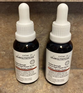 2 Creme de Skin Nutritions Double Strength Retinol Night Repair Serum 1 oz - Picture 1 of 1
