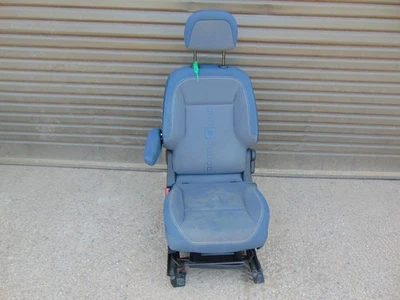 Citroen Berlingo Passenger seat front Blue grey cloth 08-16 MK2 Partner headrest - Image 1 of 4