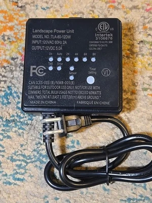 Intertek Landscape Power Unit With Timer TLA-60-12DW - Image 1 of 3