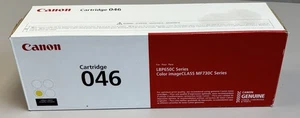 Canon Genuine 046 Yellow Toner 1247C001 OEM Original MF 731 733 735 LBP 654 srs. - Picture 1 of 4