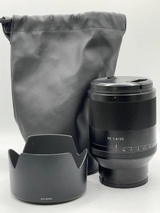 SONY ZEISS PLANAR T* SEL50F14Z FE 50mm f/1.4 ZA LENS - VERY GOOD - SEL 50F14Z - Picture 1 of 9