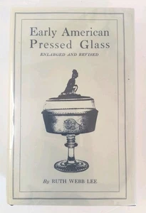 Verre pressé américain ancien : une classification des ensembles de motifs décoration de table 1985 - Photo 1/20