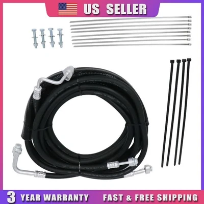 Juego de línea de aire acondicionado trasera negro para Ford Explorer 2011-2016 Flex 2013-2019 FE37190 Foto 1 de 4