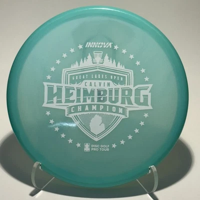 Innova Color Glow Toro Calvin Heimburg DGLO Champion approach Disc Golf 173-5g - Image 1 of 4