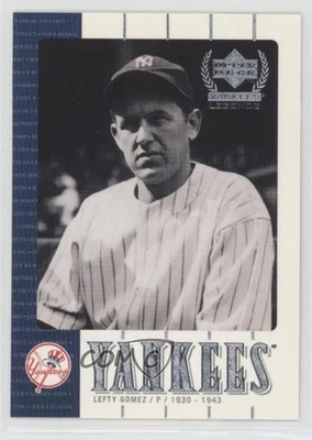 2000 Upper Deck Yankee Legends Lefty Gomez #49 HOF - Image 1 of 2