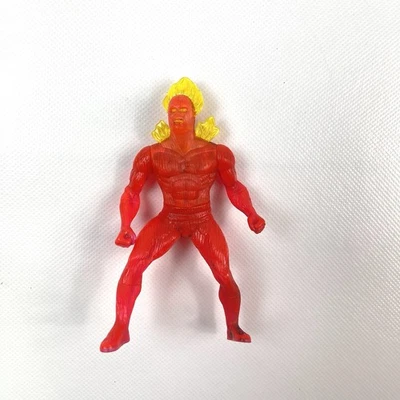 Figura Antorcha Humana McDonald's 1996 Marvel Super Heroes # 8 Fantastic Four Foto 1 de 4