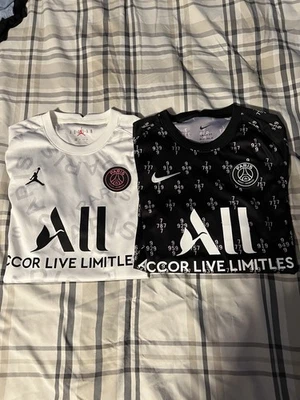 Nike Mens PSG Size XS Training Jerseys Lot 20/21 21/22 All Over Print - Image 1 of 4