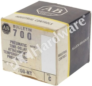 Surplus Open Allen Bradley 700-NT /C Industrial Pneumatic Timing Unit 0.2-60 Sec - Picture 1 of 6