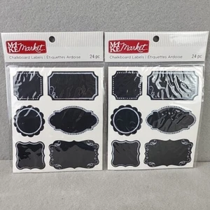 2 Packs Scrapbooking Crafts Stickers Chalkboard Labels NIP - Picture 1 of 6