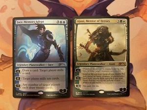 Foil Promo Ajani, Mentor de Héroes y Jace Adepto a la Memoria (PRM #0002 y #0009) - Imagen 1 de 1