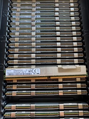 Samsung VLP 1x 32GB 2RX4 PC4-17000 (DDR4-2133) ECC REG M392A4K4040BM0-CPB0Q - Image 1 of 4