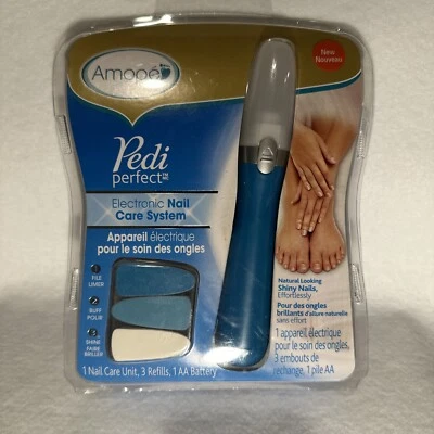 Amope Pedi Perfect Electronic Nail Care System - NEW SEALED - Изображение 1 из 3