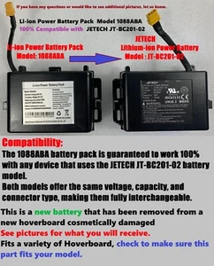 Li-ion Power Battery Pack 36V 🔴100% Compatible with JETECH JT-BC201-02 - Picture 1 of 21