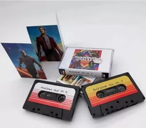More details for guardians of the galaxy:awesome mix volume 1 &amp; 2 cassette.read info for delivery