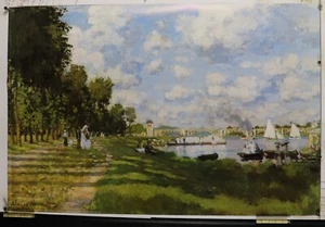 boats on the water by Claude Monet art poster 24.25"x36.50" NOS (b838) - Picture 1 of 3